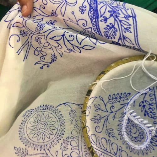 Chikankari Embroidery