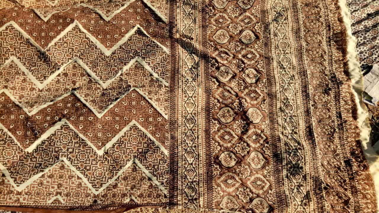 Block Printing Technique: Traditional Bagh Printing from Madhya Pradesh