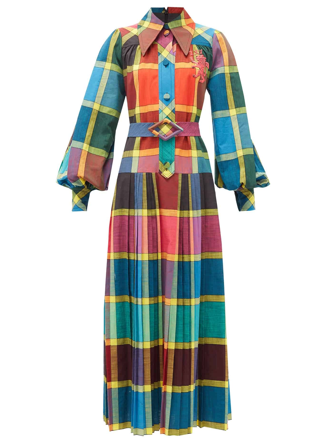Fashionable Madras Plaid Fabric