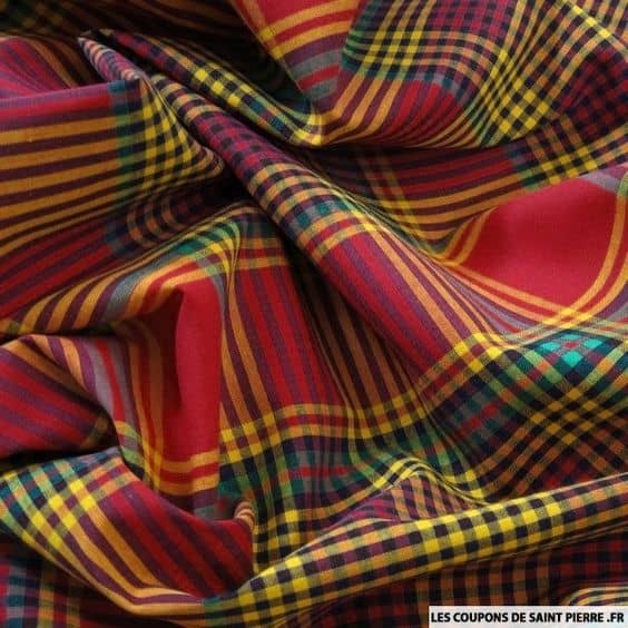 Plaid fabric