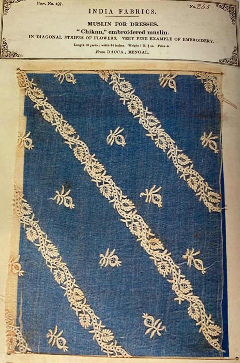 chikankari embroidery