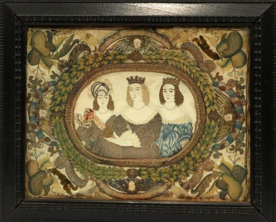 Jacobean Embroidery a Style Based on the Folklore of England
