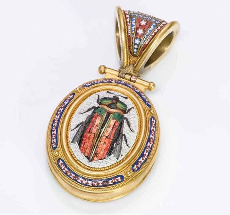 Micro Mosaic a Popular Art from the 19th Century