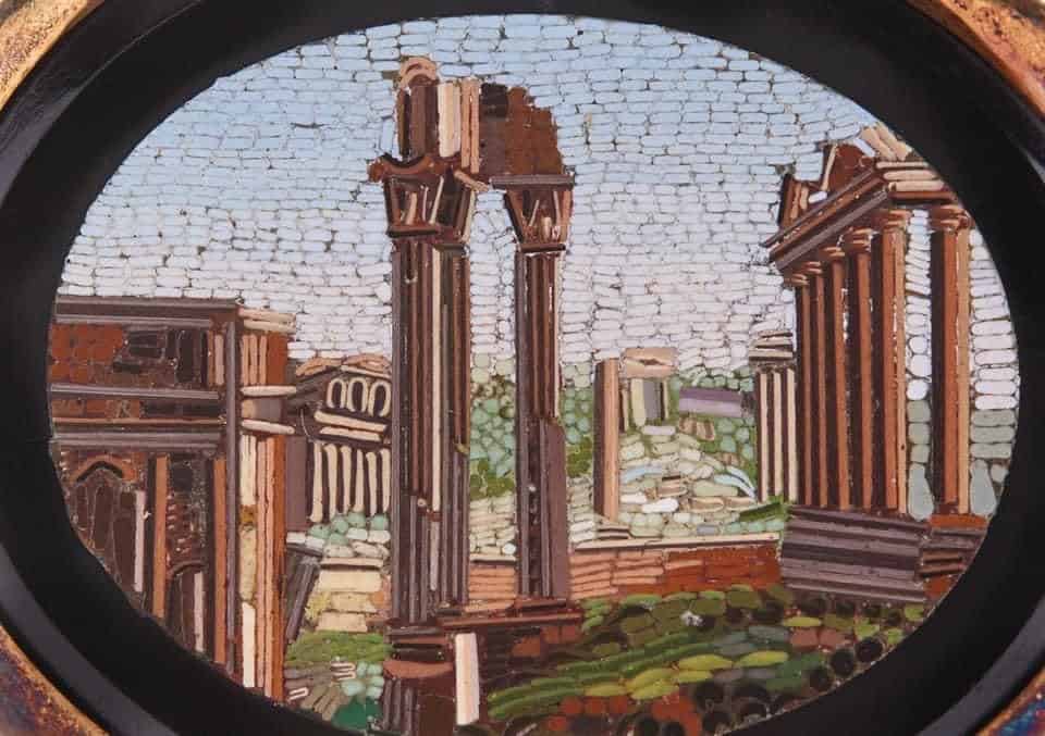 Micro Mosaic a Popular Art from the 19th Century