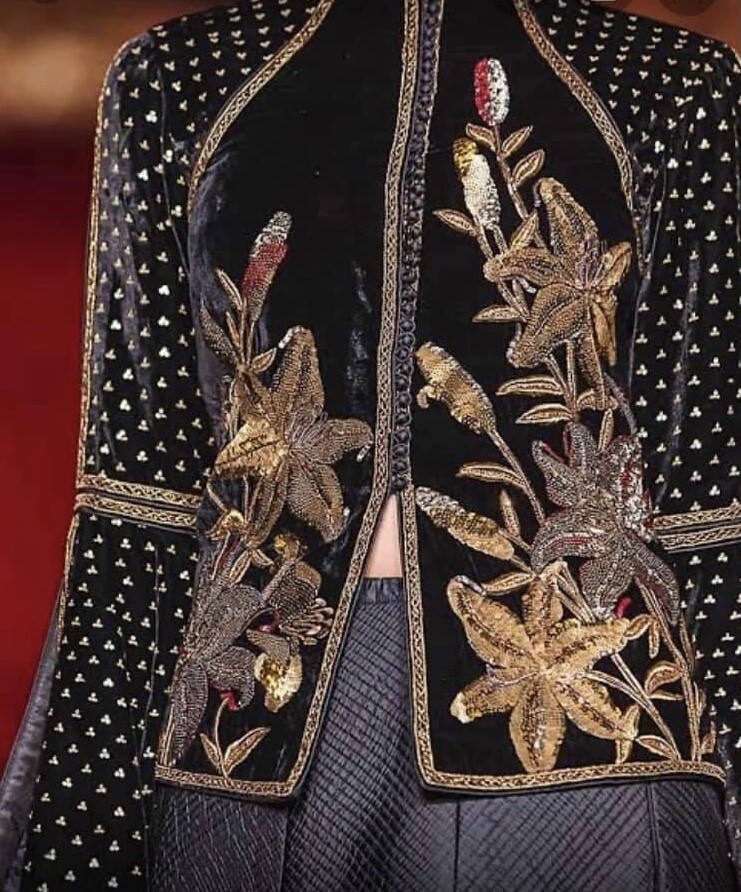 Embroidery of Gold- Zardozi Embroidery