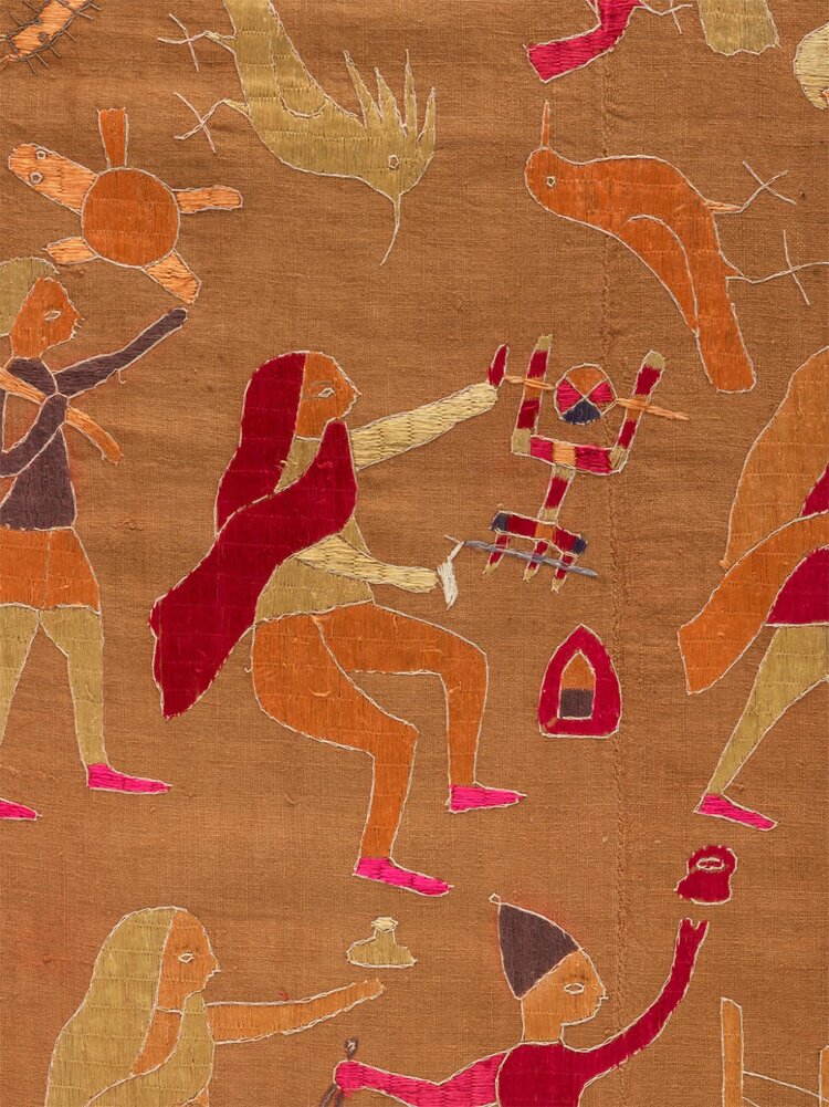 Phulkari Embroidery of the Women of Punjab
