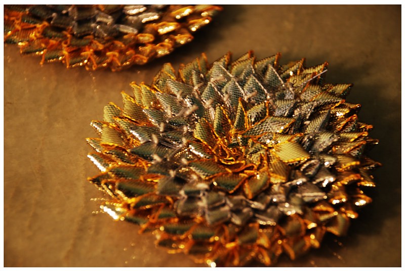 Gota Work or Lappe Ka Kaam - Gold Ribbon Embroidery from India Gota Work or Lappe Ka Kaam - Gold Ribbon Embroidery from India