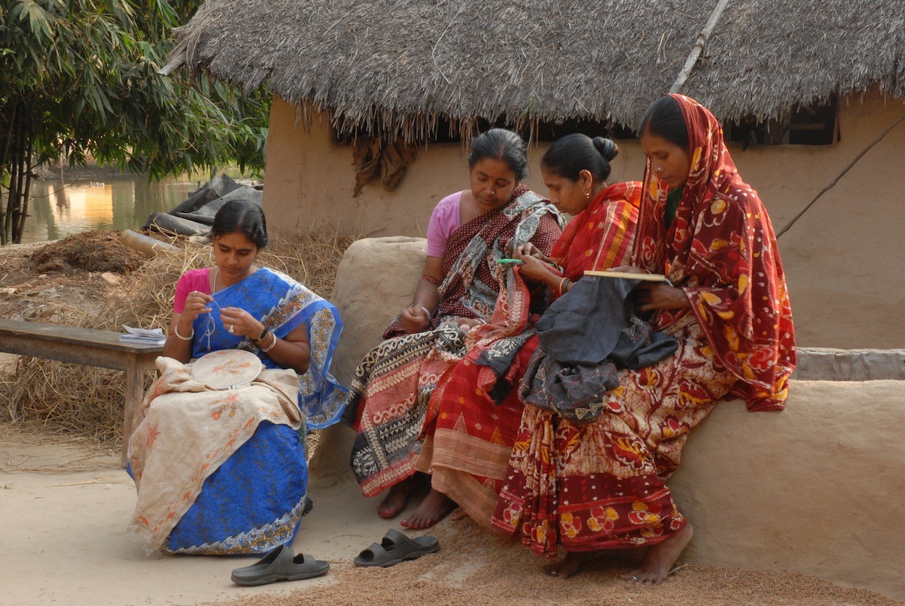 Kantha Embroidery born out of Recycling and Upcycling Traditi