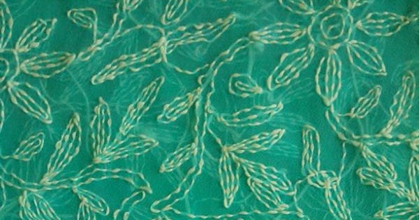 White on White Embroidery of India- Chikankari Embroidery