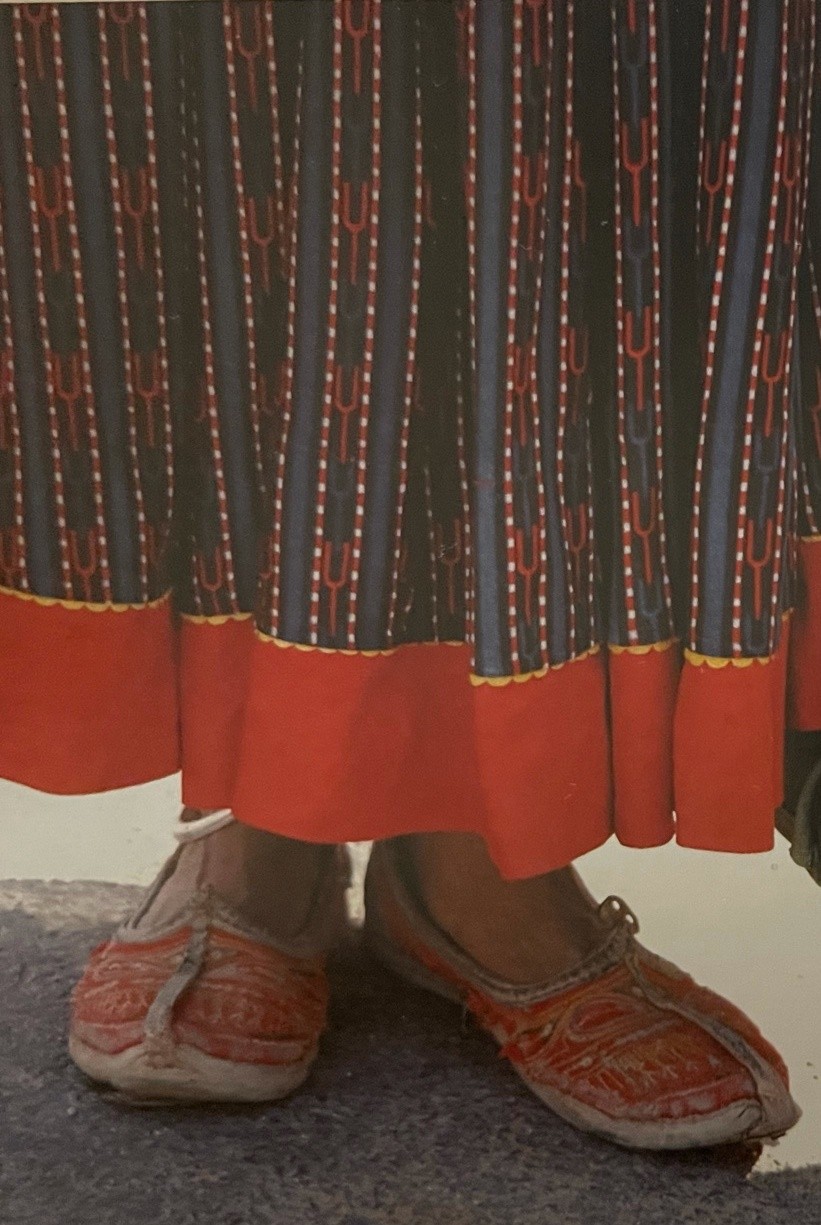 Block Printed Ghaggra