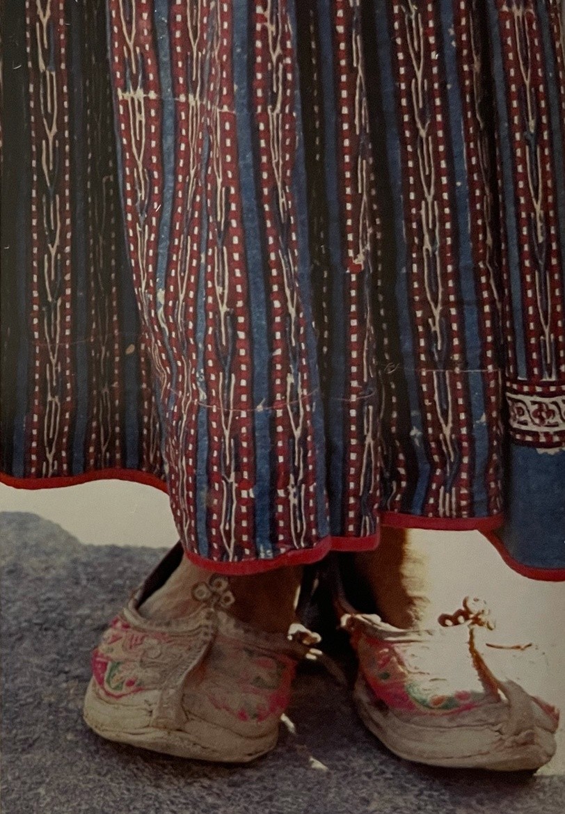 Block Printed Ghaggra