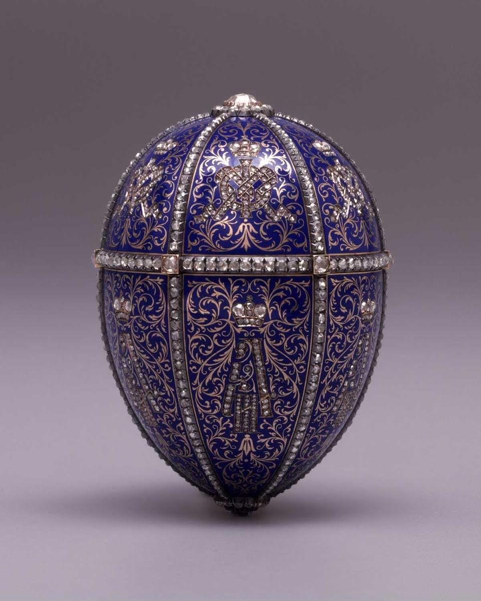 aberge egg. From the collection of Mrs Post The Beautiful art Art Enameled Jewelry