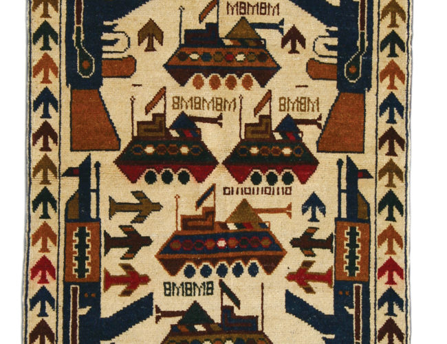 Afghan War Rugs and Khamak Embroidery